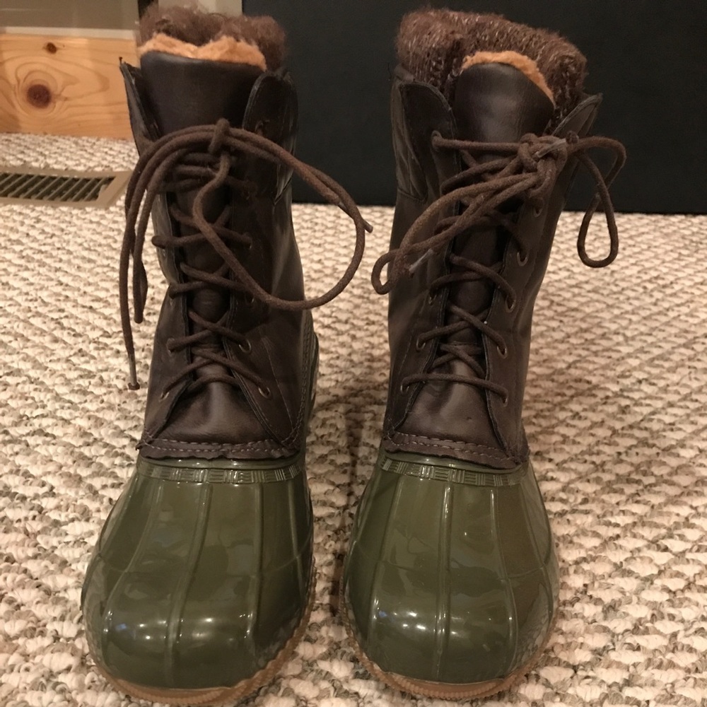 JustFab Duck Boots